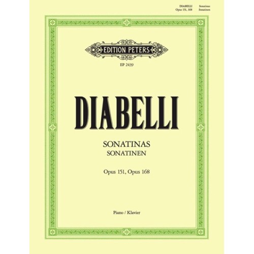 9790014011376EP2439 Sonatinen für Klavier Op. 151, 168