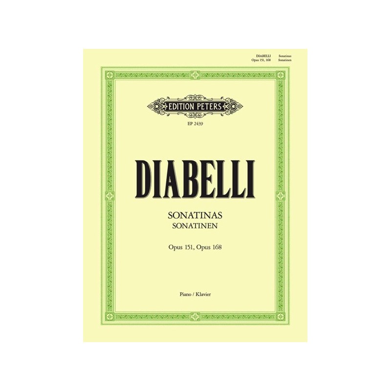 9790014011376EP2439 Sonatinen für Klavier Op. 151, 168