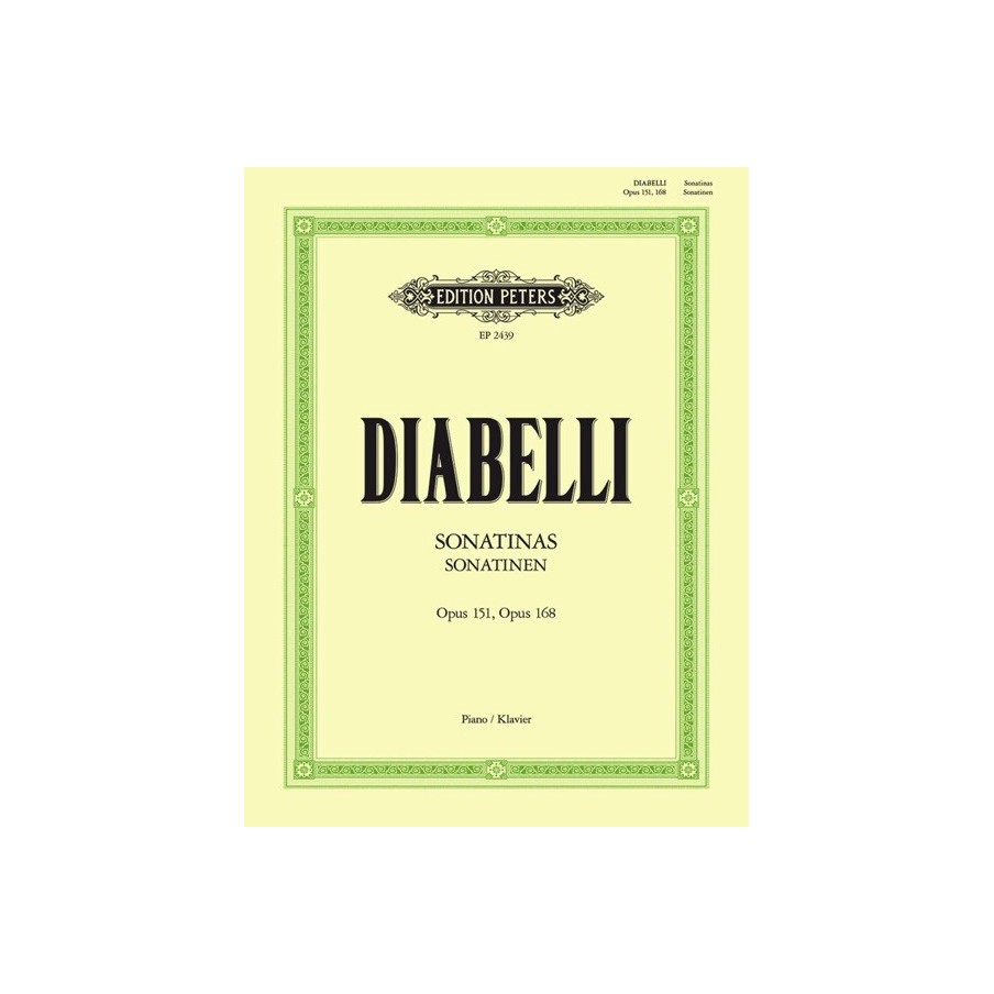 9790014011376EP2439 Sonatinen für Klavier Op. 151, 168