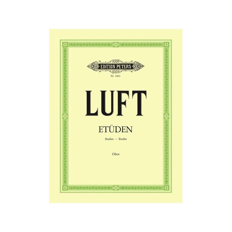 9790014013196EP2963 Etuden Oboe