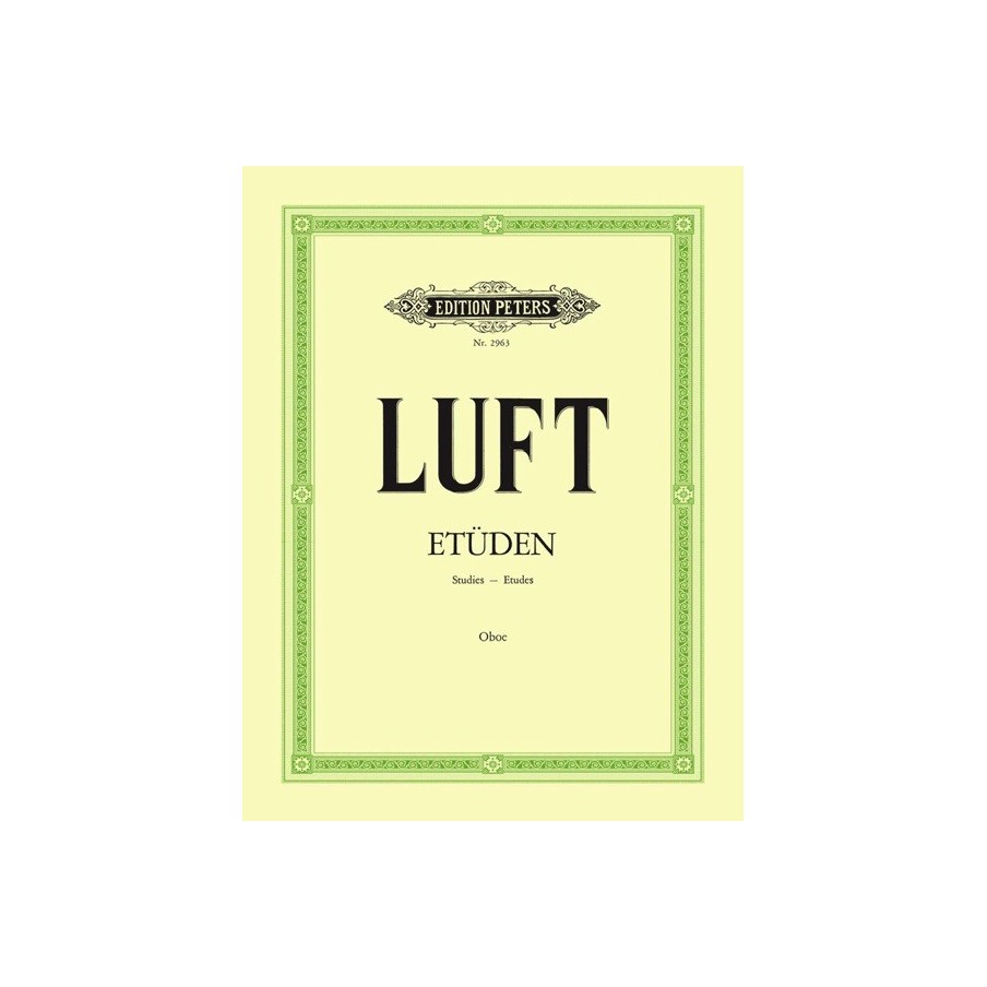 9790014013196EP2963 Etuden Oboe