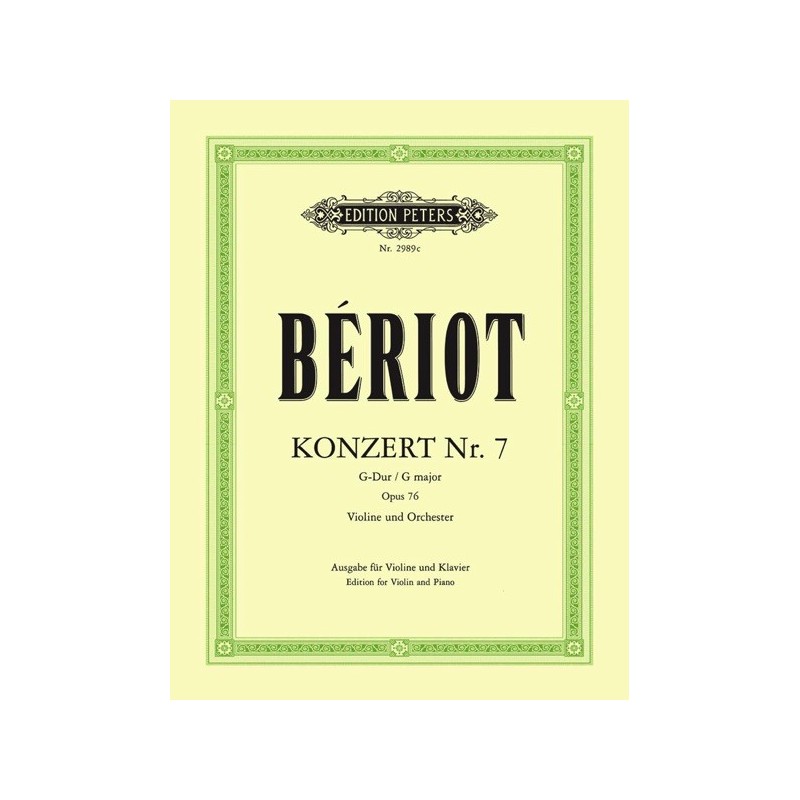 9790014013301EP2989C Concert 07 G Op.76