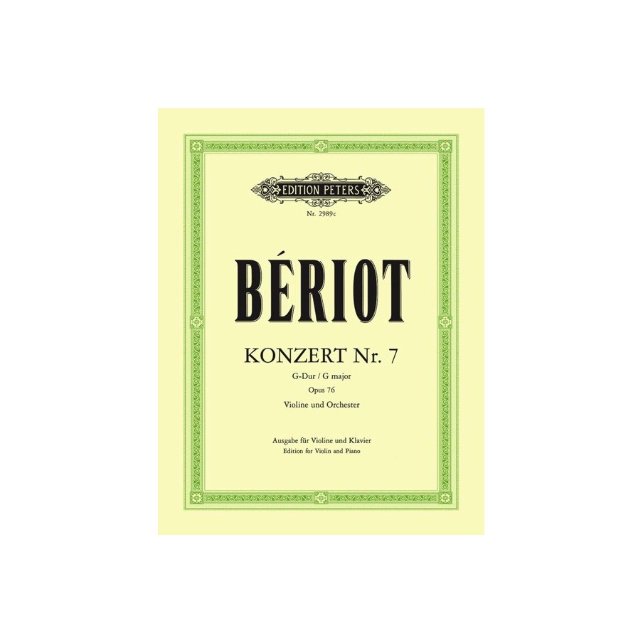 9790014013301EP2989C Concert 07 G Op.76