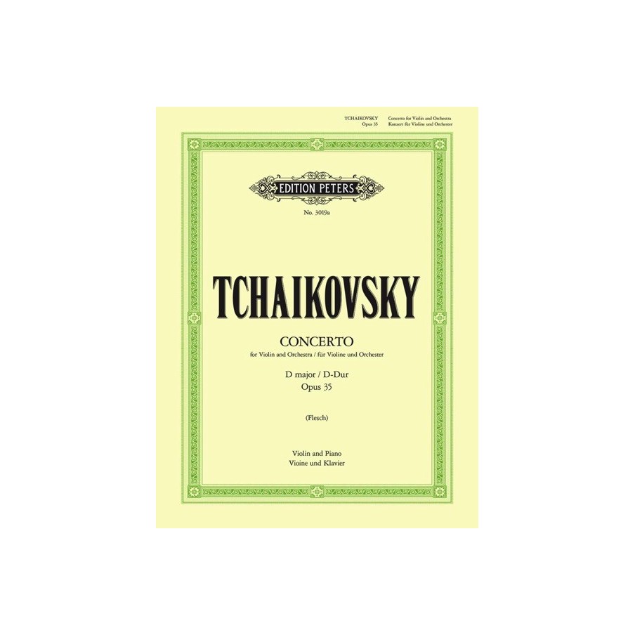 9790577080963EP3019A Concerto For Violin And Orchestra In D Op.35