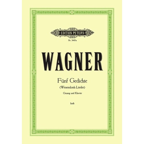 9790014016203EP3445A Wesendonck-Lieder