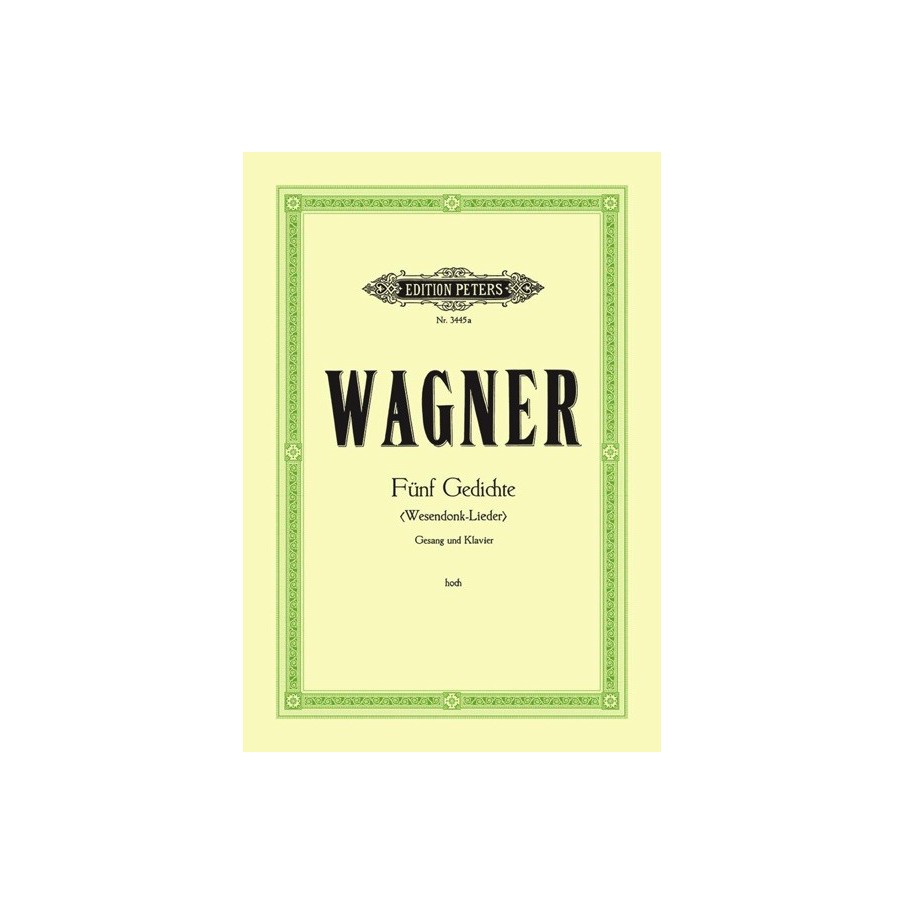 9790014016203EP3445A Wesendonck-Lieder