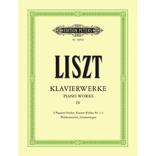 9790014016784EP3600D Piano Works Volume 4