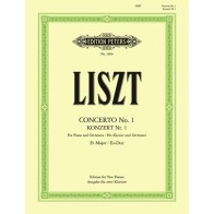 9790014016906EP3606 Piano Concerto No.1 in E Flat Major For Two Pianos