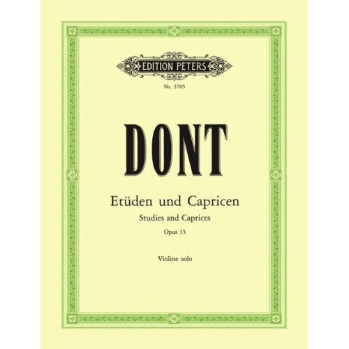 9790014017835EP3705 Etüden und Capricen - Studies and Caprices Op.35