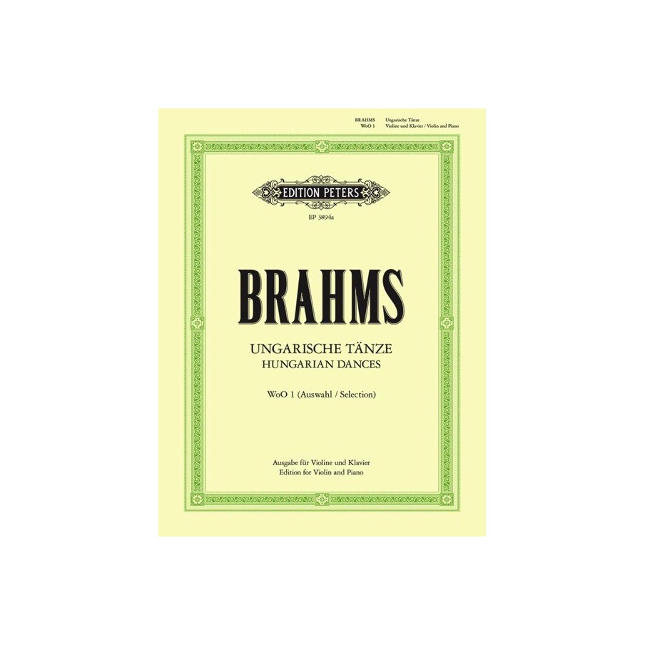 9790014019259EP3894A Hungarian Dances WoO 1 Nos.1-12