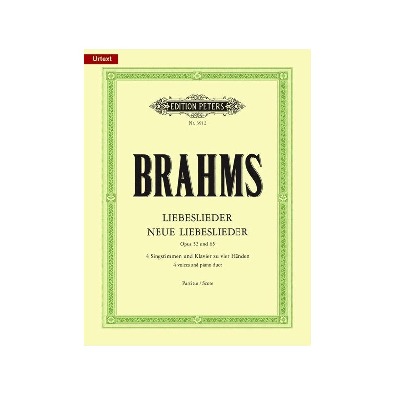 9790014019570EP3912 Liebeslieder And New Liebeslieder Vol. 2