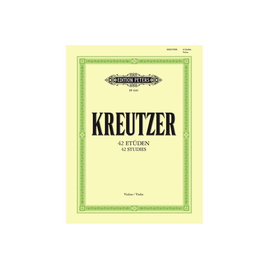 9790014022969EP4310 42 Etudes (Caprices)