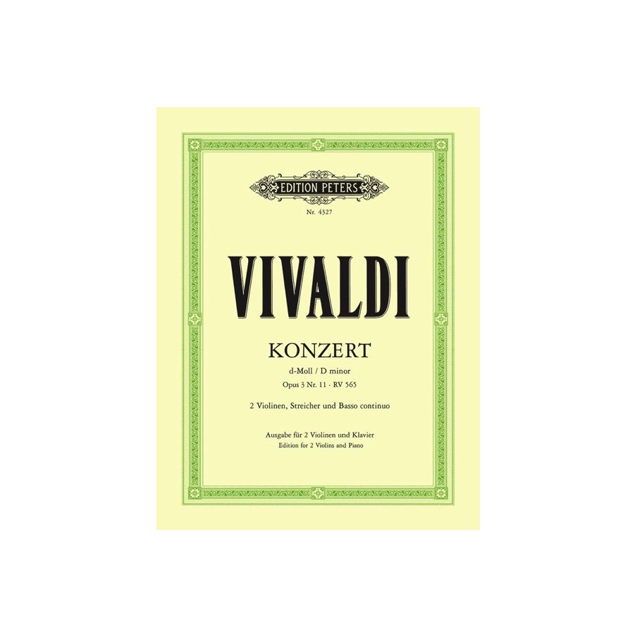 9790014023157EP4327 Concerto Grosso In D Minor Op. 3