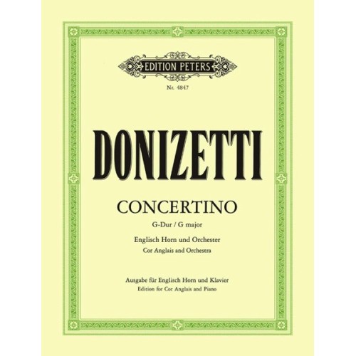 9790014033231EP4847 English Horn Concertino in G
