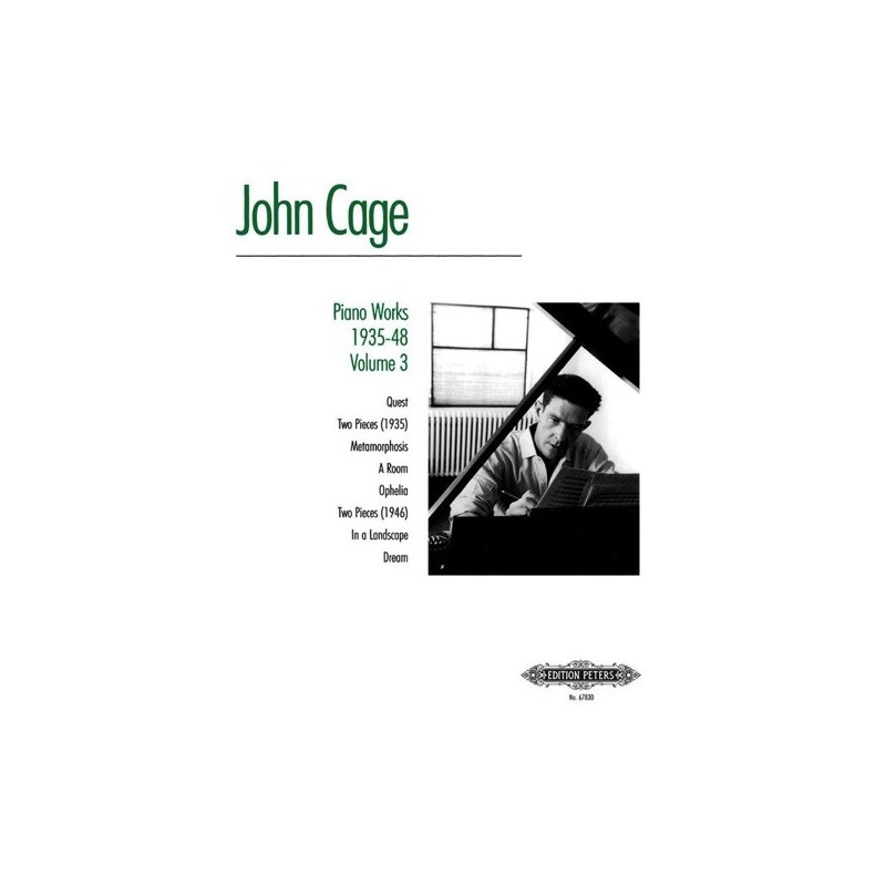 9790300746654EP67830 Piano Works 1935-48 Volume 3