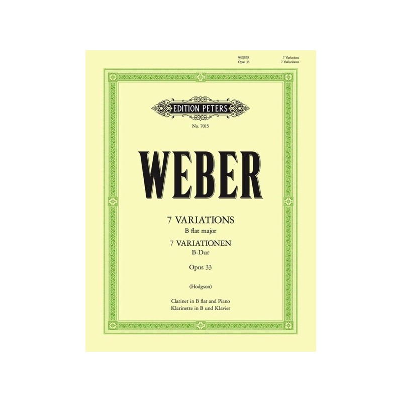 9790577081397EP7015 7 Variations Op.33