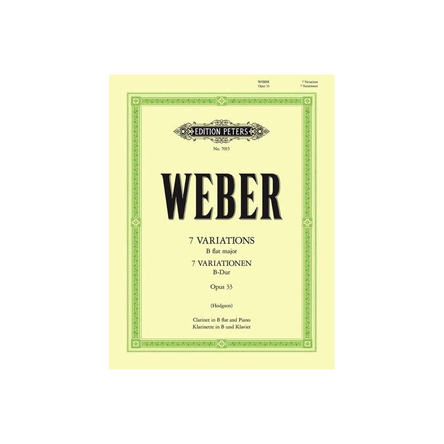 9790577081397EP7015 7 Variations Op.33