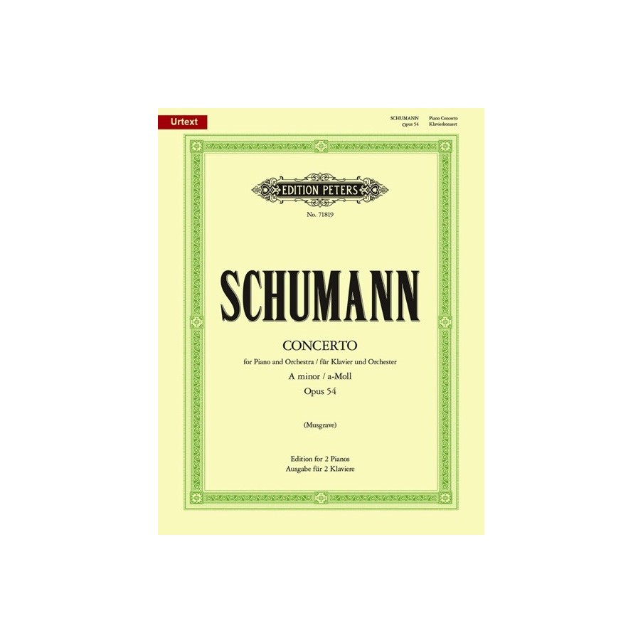 9790577087221EP71819 Concerto In A Minor Op.54