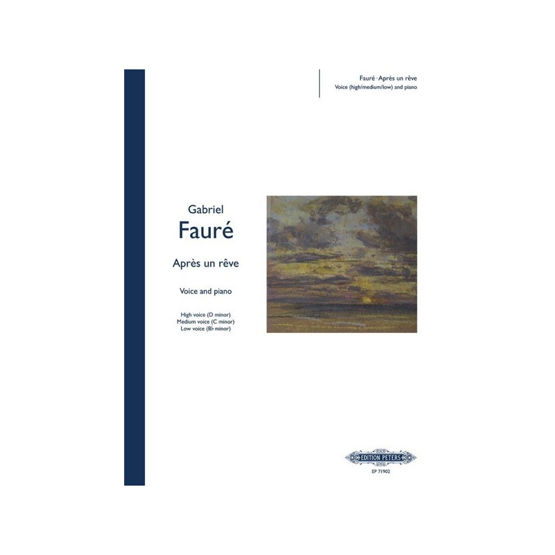 9790577087245EP71902 Après Un Rêve - Voice/Piano