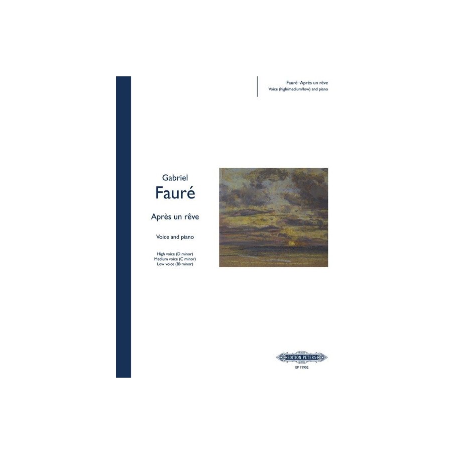 9790577087245EP71902 Après Un Rêve - Voice/Piano