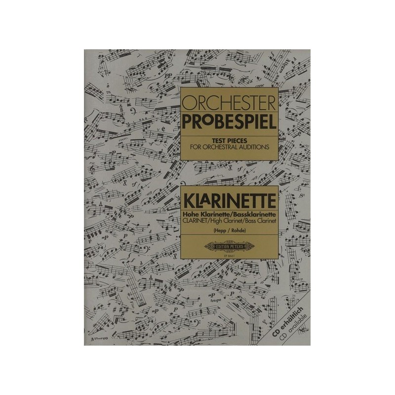 9790014069896EP8661 Orchester Probespiel Klarinette