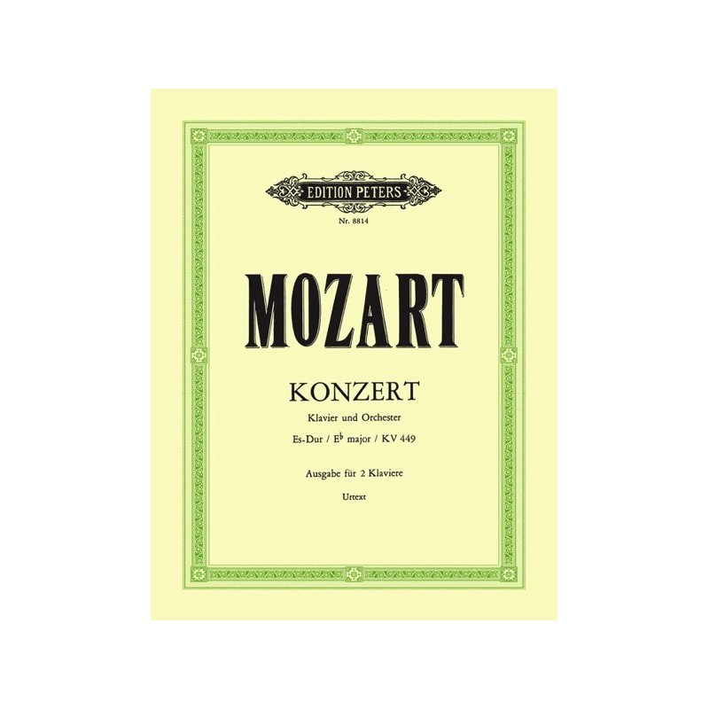 9790014071455EP8814 Concerto No.14 in E flat K449