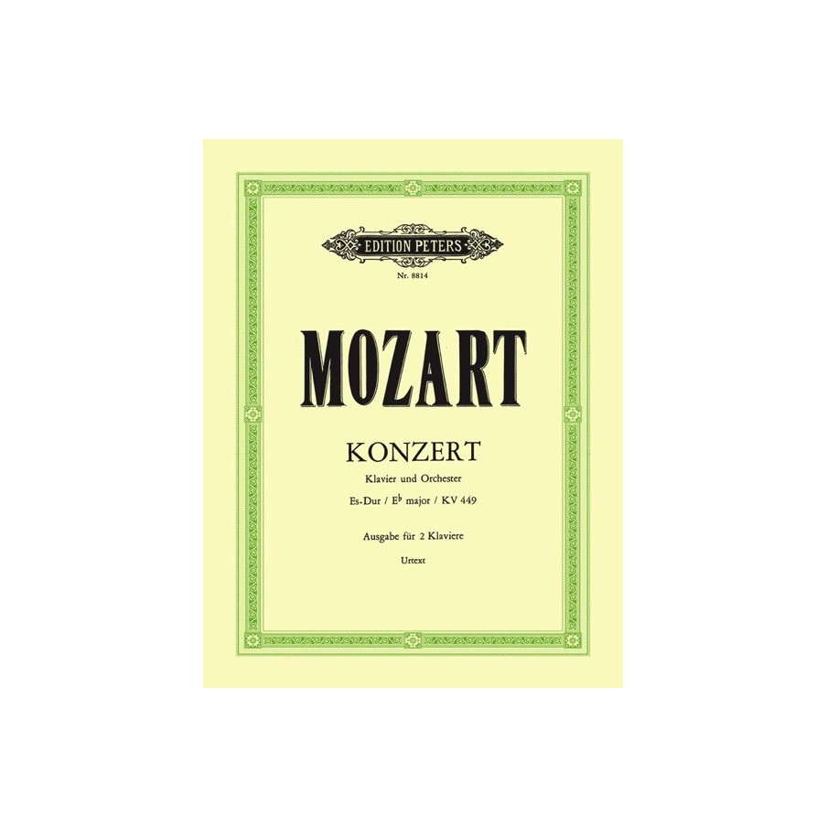 9790014071455EP8814 Concerto No.14 in E flat K449