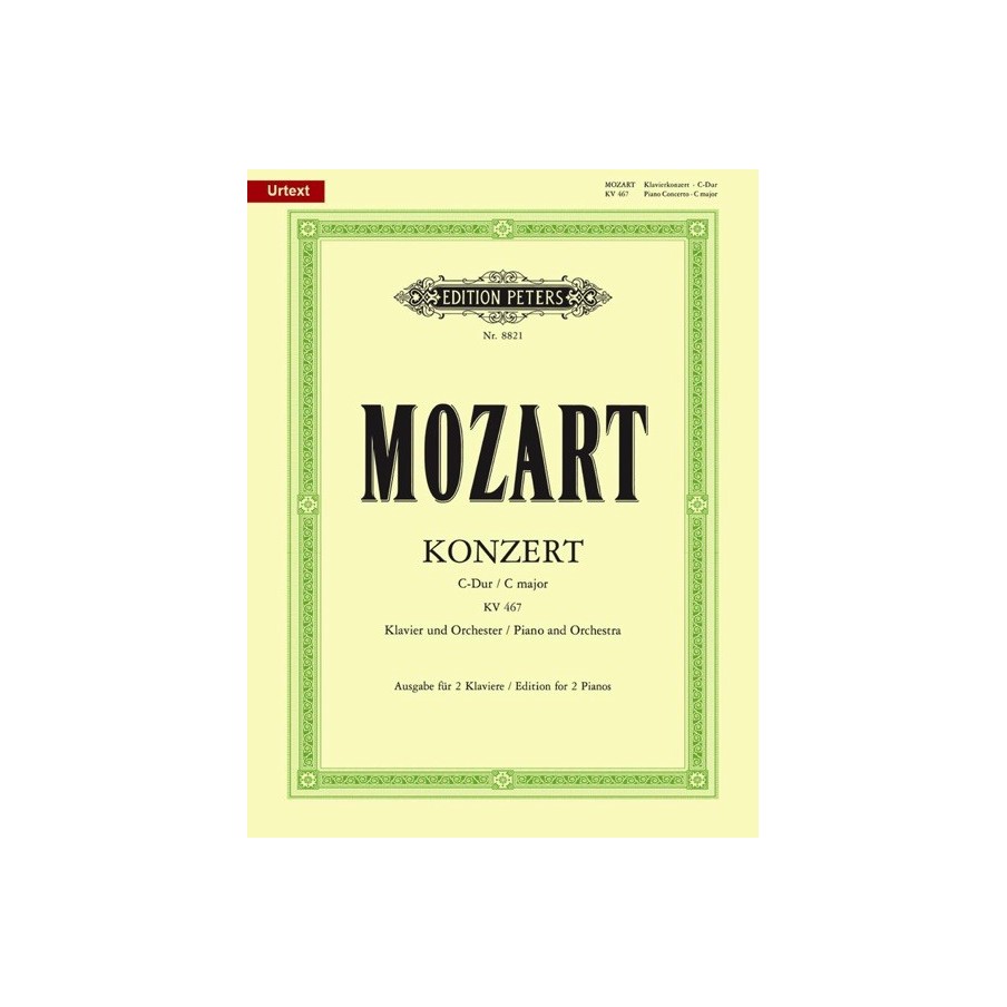 9790014071523EP8821 Concerto No.21 In C K467