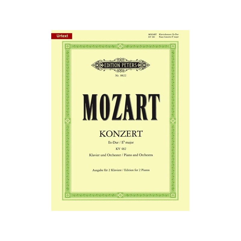 9790014071530EP8822 Concerto No.22 in E flat K482