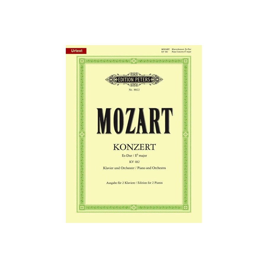 9790014071530EP8822 Concerto No.22 in E flat K482