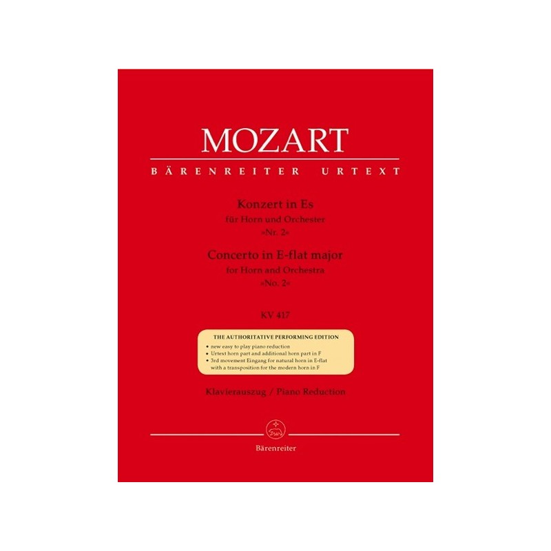 9790006467143BA5311A Horn Concerto in E-flat major No. 2