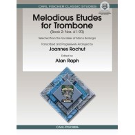 798408090593798408090593CFO1595X Melodious Etudes for Trombone, Book 2: Nos. 61-90