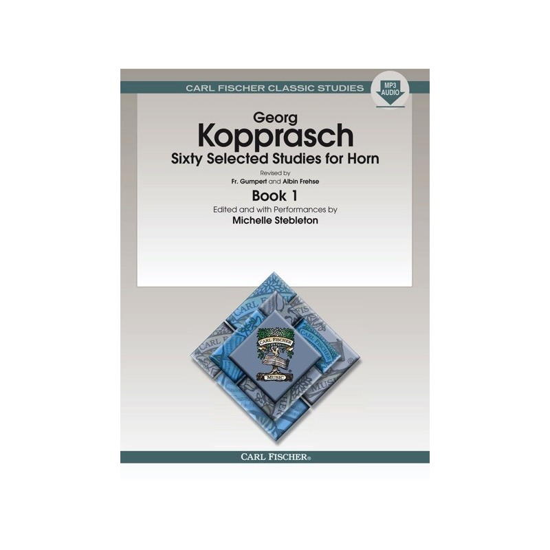 798408085452798408085452CFO2790X Sixty Selected Studies for Horn - Book 1