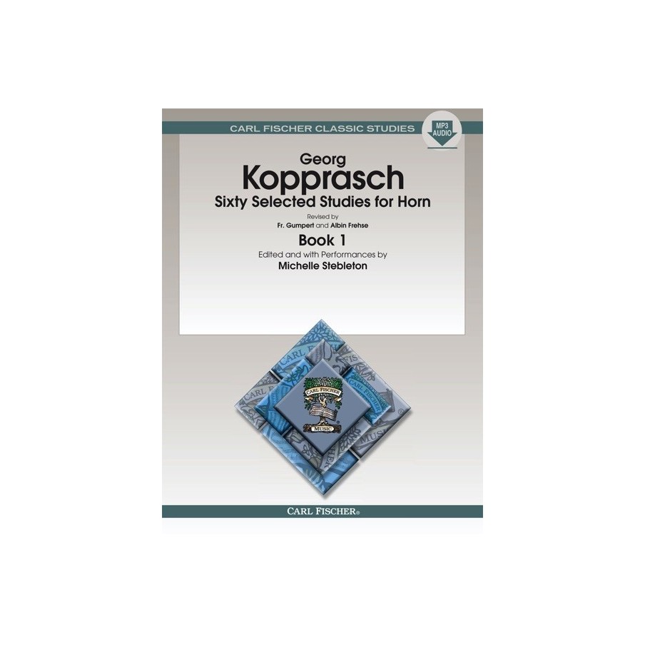 798408085452798408085452CFO2790X Sixty Selected Studies for Horn - Book 1