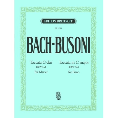 9790004160466BRK1371 Toccate C Bwv564 (Busoni)