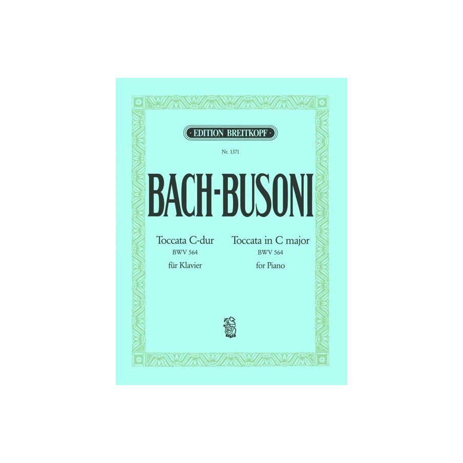 9790004160466BRK1371 Toccate C Bwv564 (Busoni)