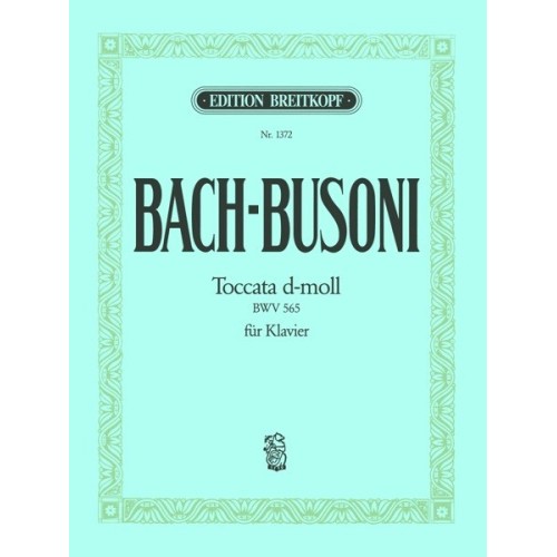 9790004160473BRK1372 Toccata D Bwv565 (Busoni)