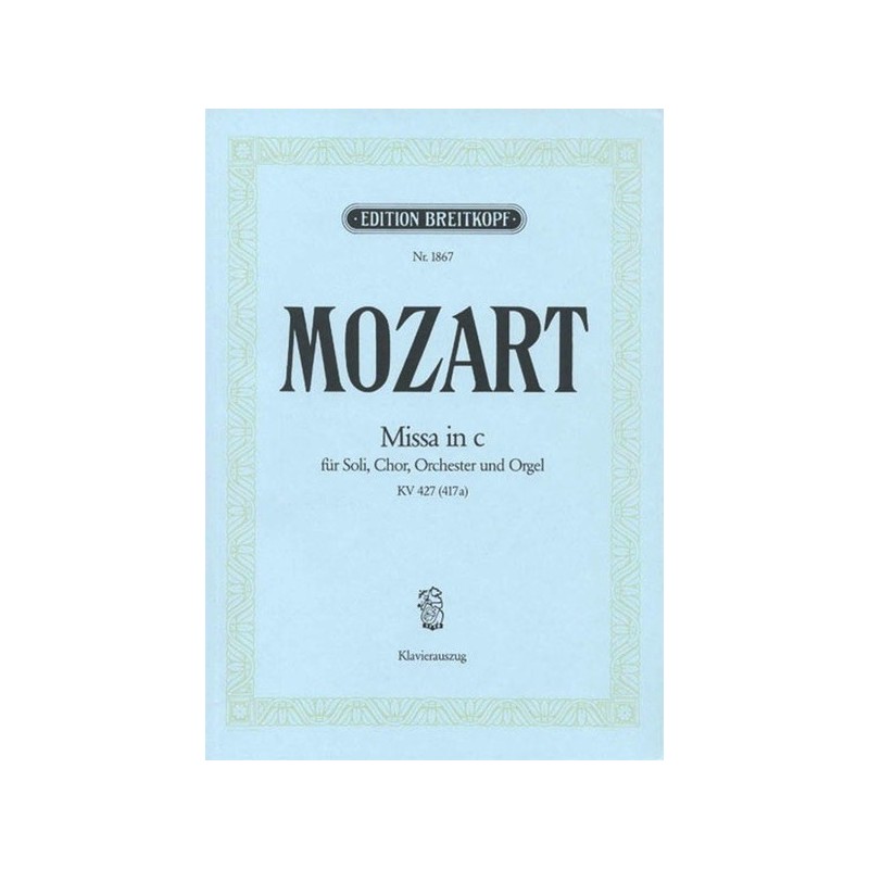 9790004160695BRK1867 Messe C Kv427