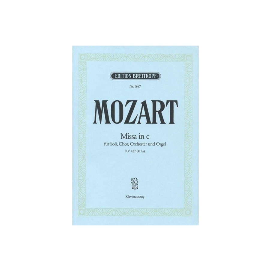 9790004160695BRK1867 Messe C Kv427