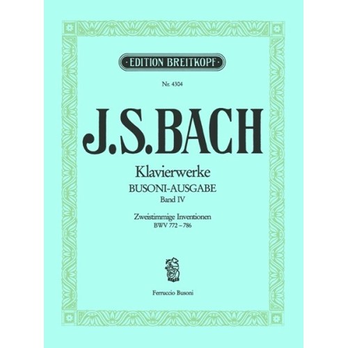 9790004162583BRK4304 Inventionen 2St. (Busoni)