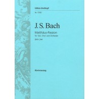 9790004164839BRK5700 Matthäus Passion BWV 244 / St. Matthew Passion BWV