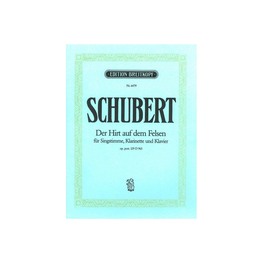 9790004167380BRK6479 Hirt Auf Dem Felsen