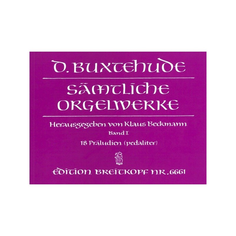 9790004168660BRK6661 Orgelwerke 1-1 (Samtliche)