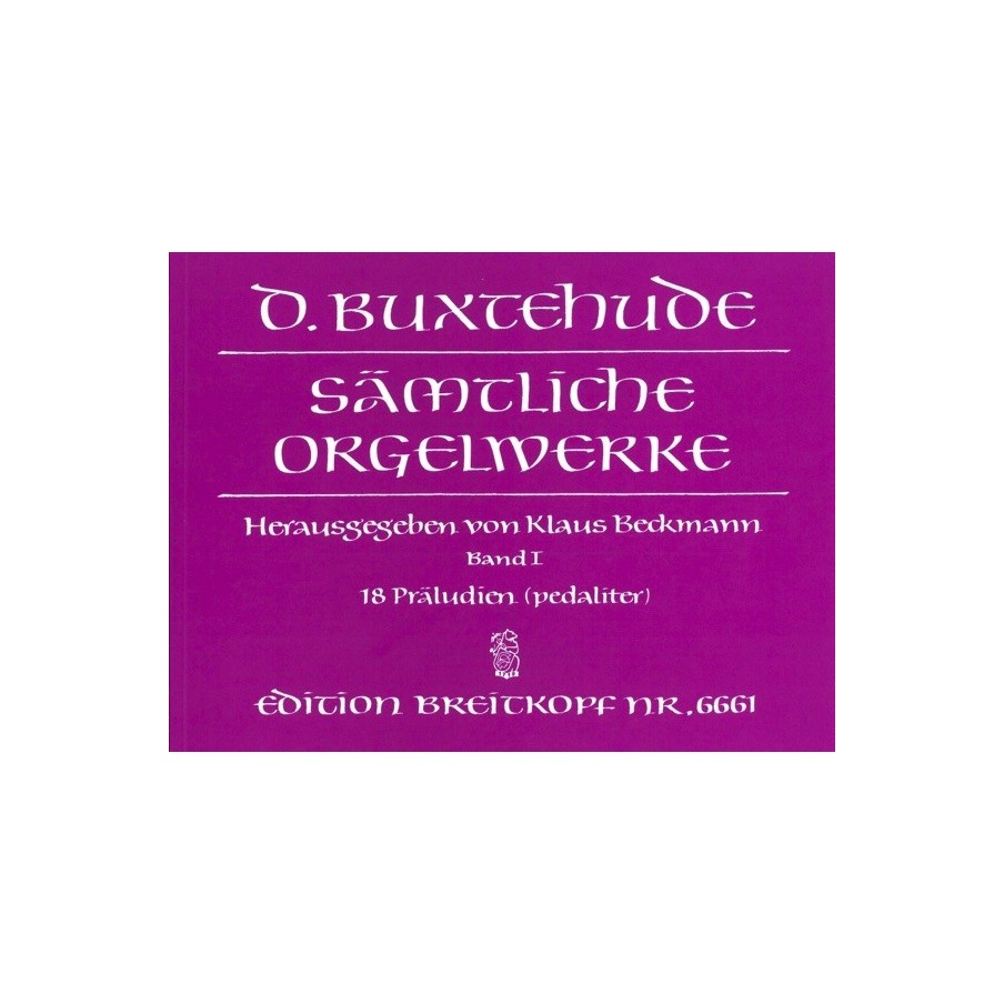 9790004168660BRK6661 Orgelwerke 1-1 (Samtliche)