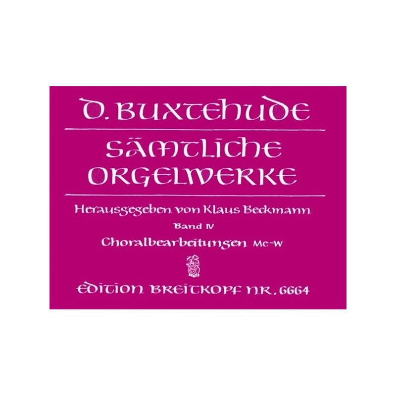 9790004168691BRK6664 Orgelwerke 4 (Samtliche)