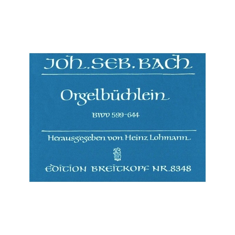 9790004176559BRK8348 Orgelbuchlein