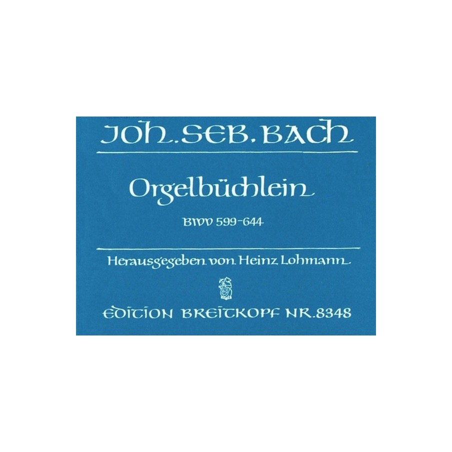 9790004176559BRK8348 Orgelbuchlein