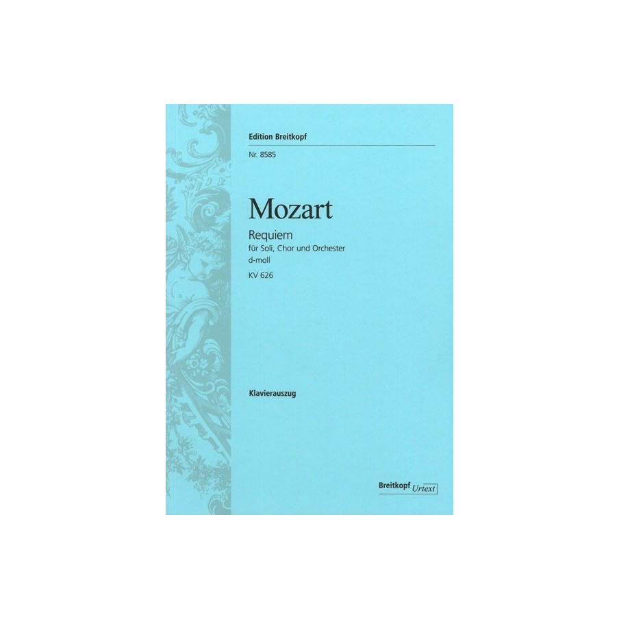 9790004178713BRK8585 Requiem In D KV 626