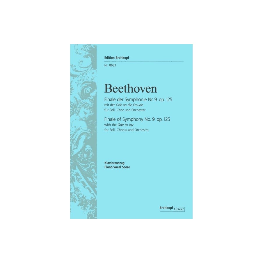9790004182284BRK8633 Symphony No 9 D-Moll Op. 125