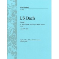 9790004180297BRK8662 Doppelkonzert d-moll rekonstruiert nach BWV 1060